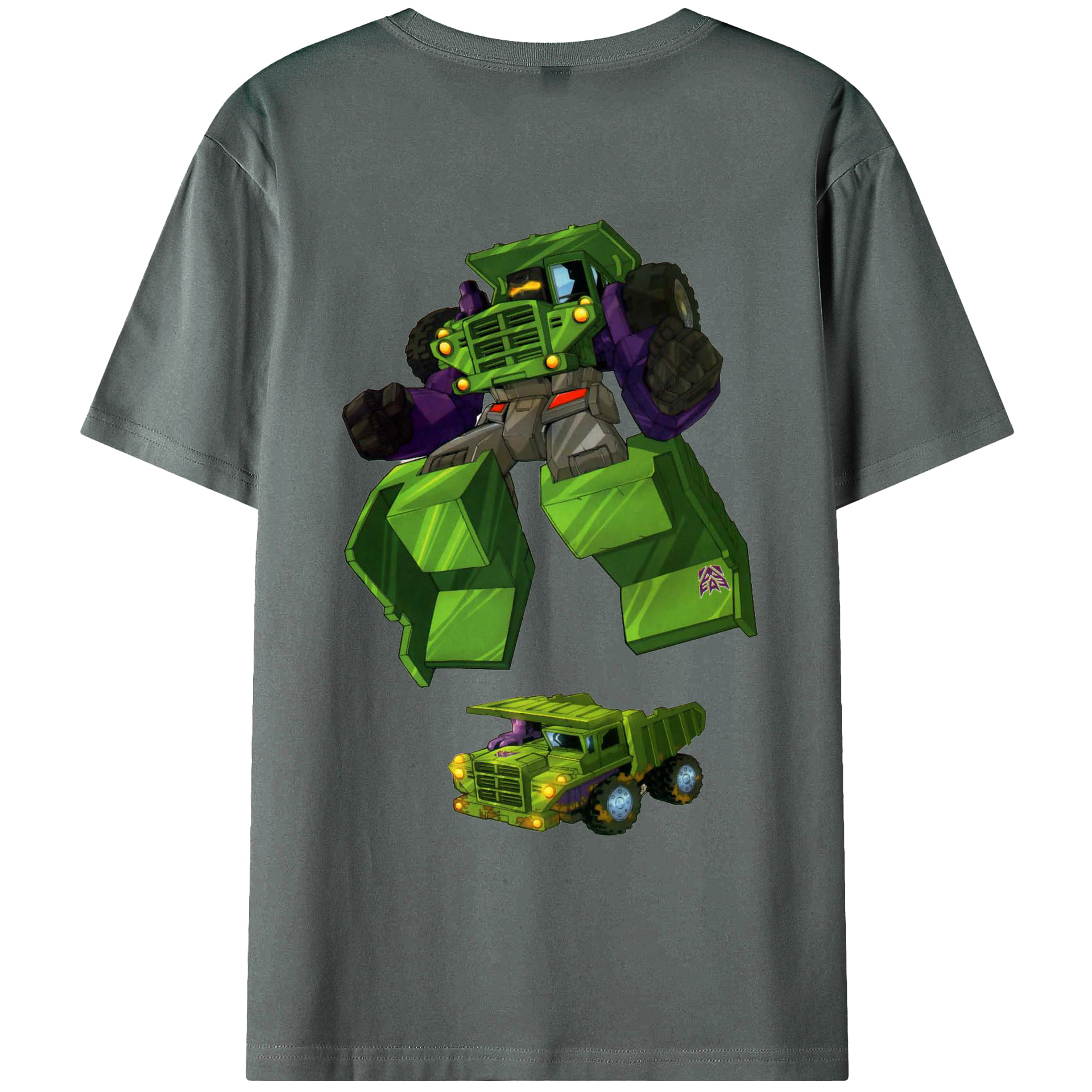 （画像用）  綿100％ メンズ半袖Tシャツ（バックプリント） 通気性